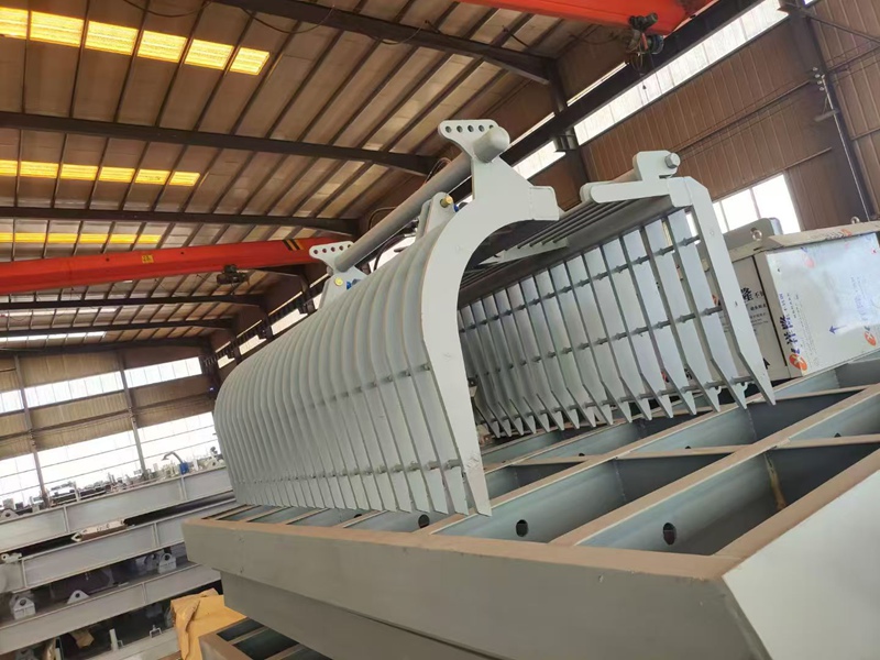 Hydraulic Grab Bucket Trash Rake